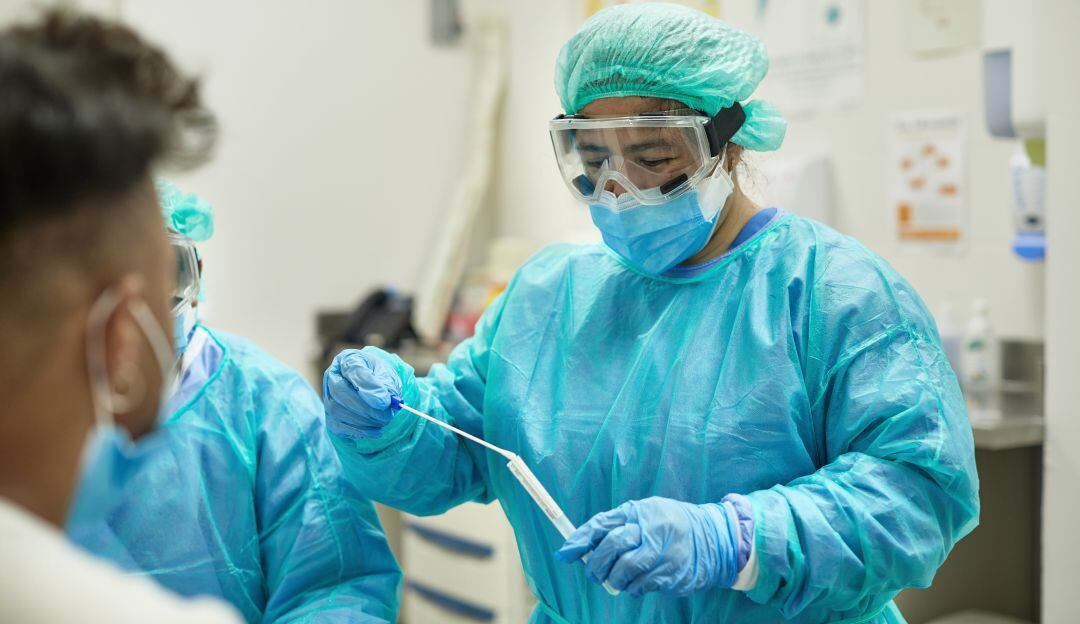 Pruebas de COVID-19. 