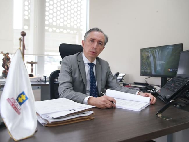 Gabriel Ramón Jaimes, fiscal coordinador de la delegada ante la Corte Suprema de Justicia y el encargado de investigar el caso Uribe
