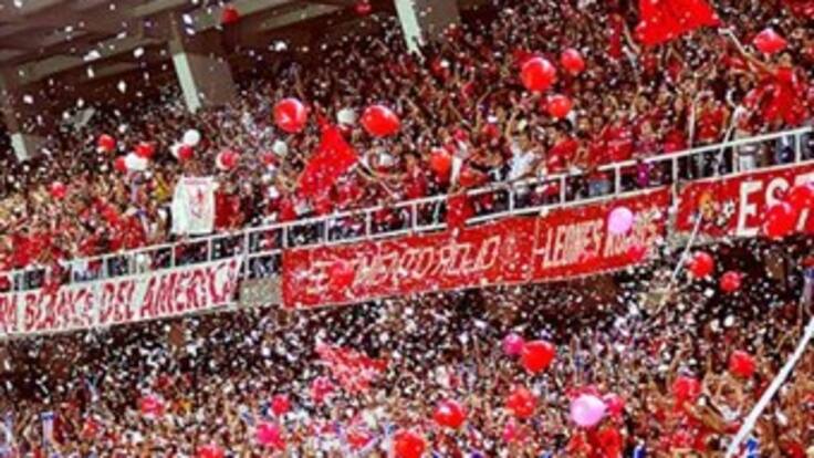 América celebró su salida de la 'Lista Clinton', con juego amistoso frente a Atl. Nacional