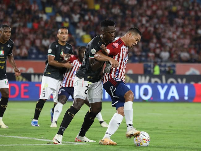 En el Estadio Metropolitano Roberto Meléndez, el Junior de Barranquilla recibe al Once Caldas de Manizales, en un juego válido por la Liga de Colombia. (Colprensa - Jairo Cassiani)
