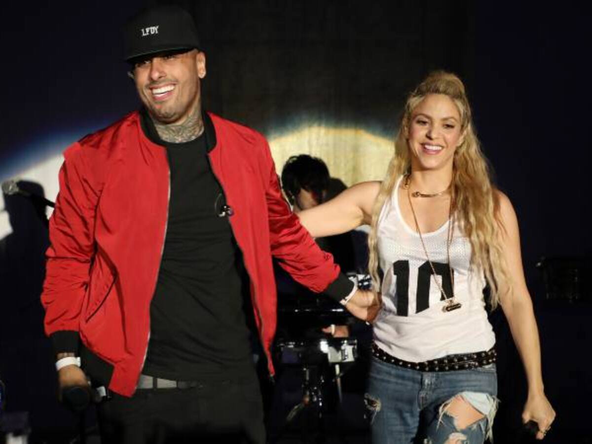 Los sexis movimientos de Shakira junto a Nicky Jam