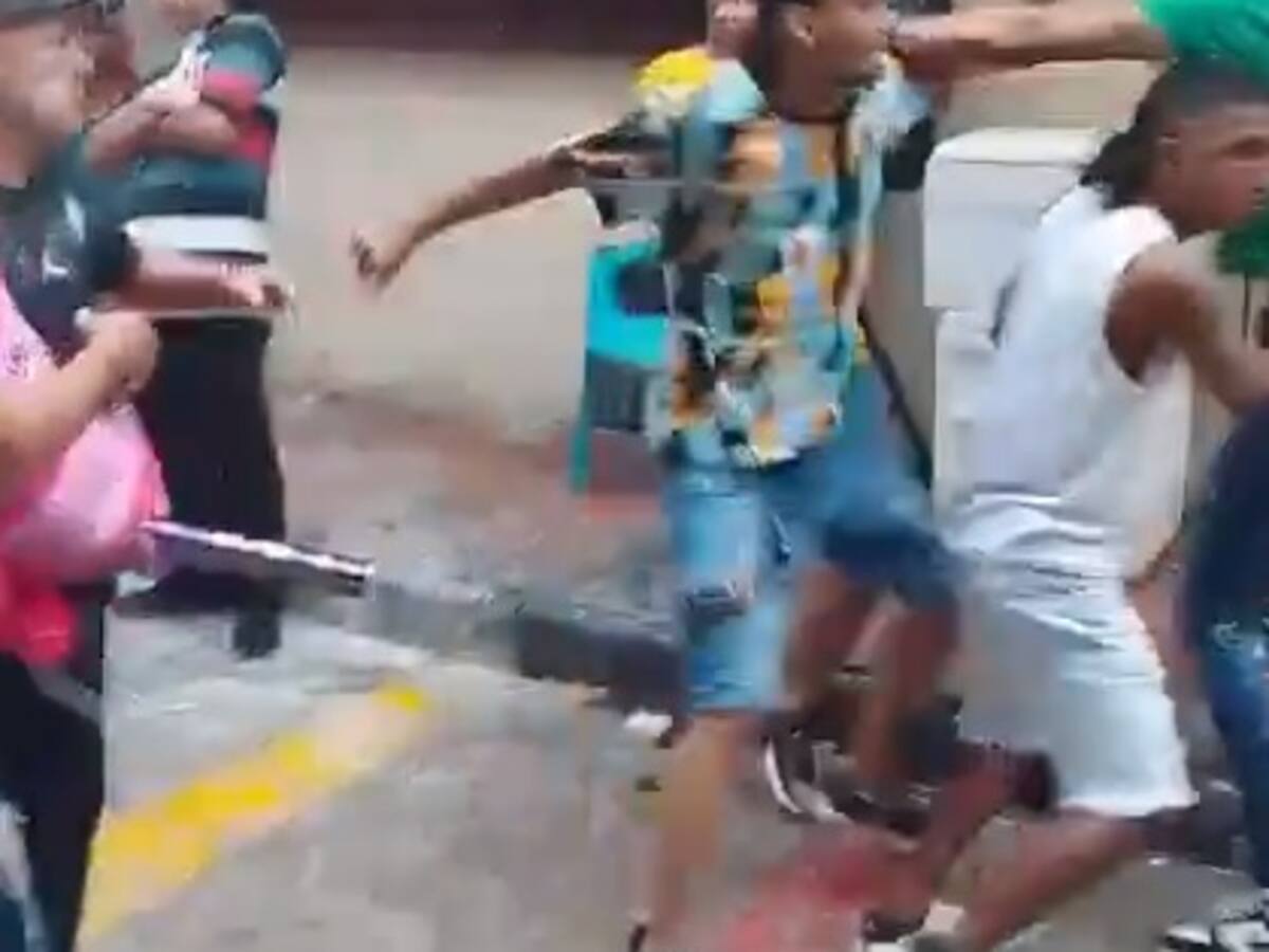 Desadaptados protagonizaron pelea durante el Cabildo de Getsemaní en Cartagena