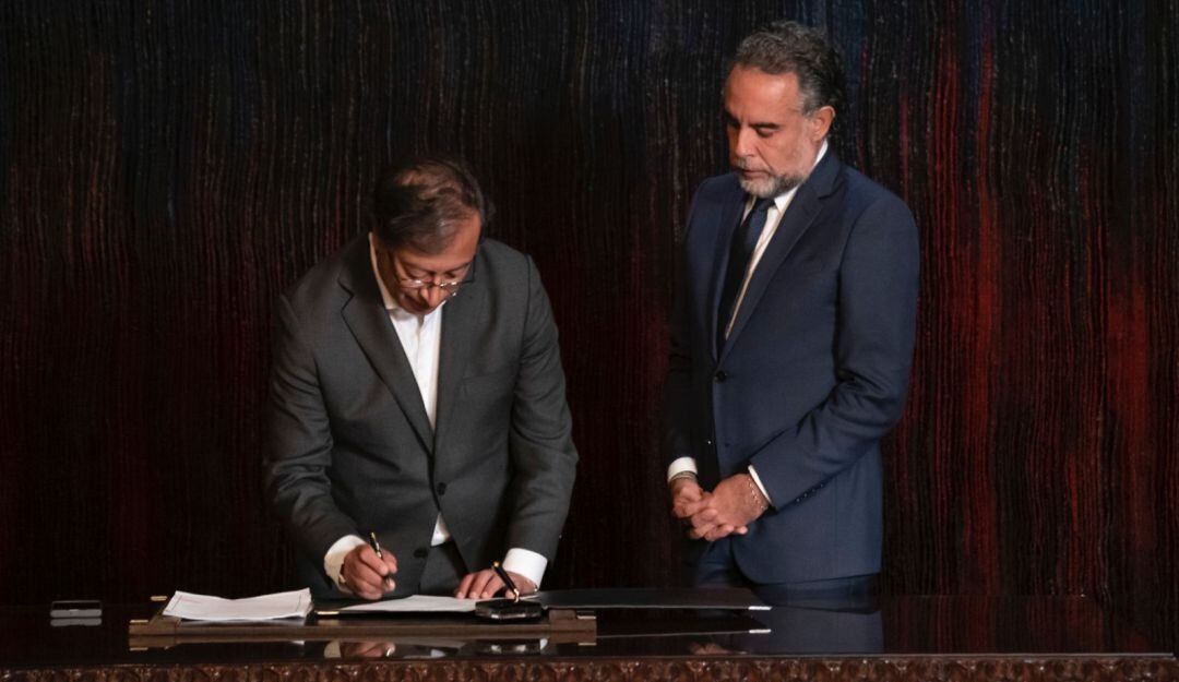 Gustavo Petro y Armando Benedetti 