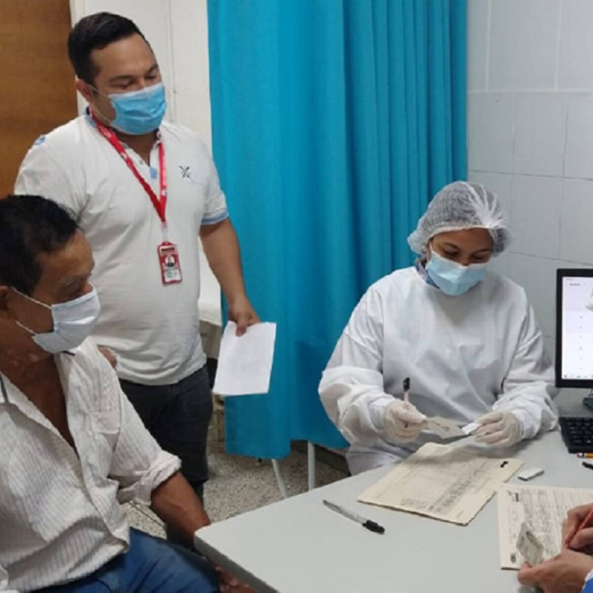 Personería vigila IPS en vacunación contra el COVID-19