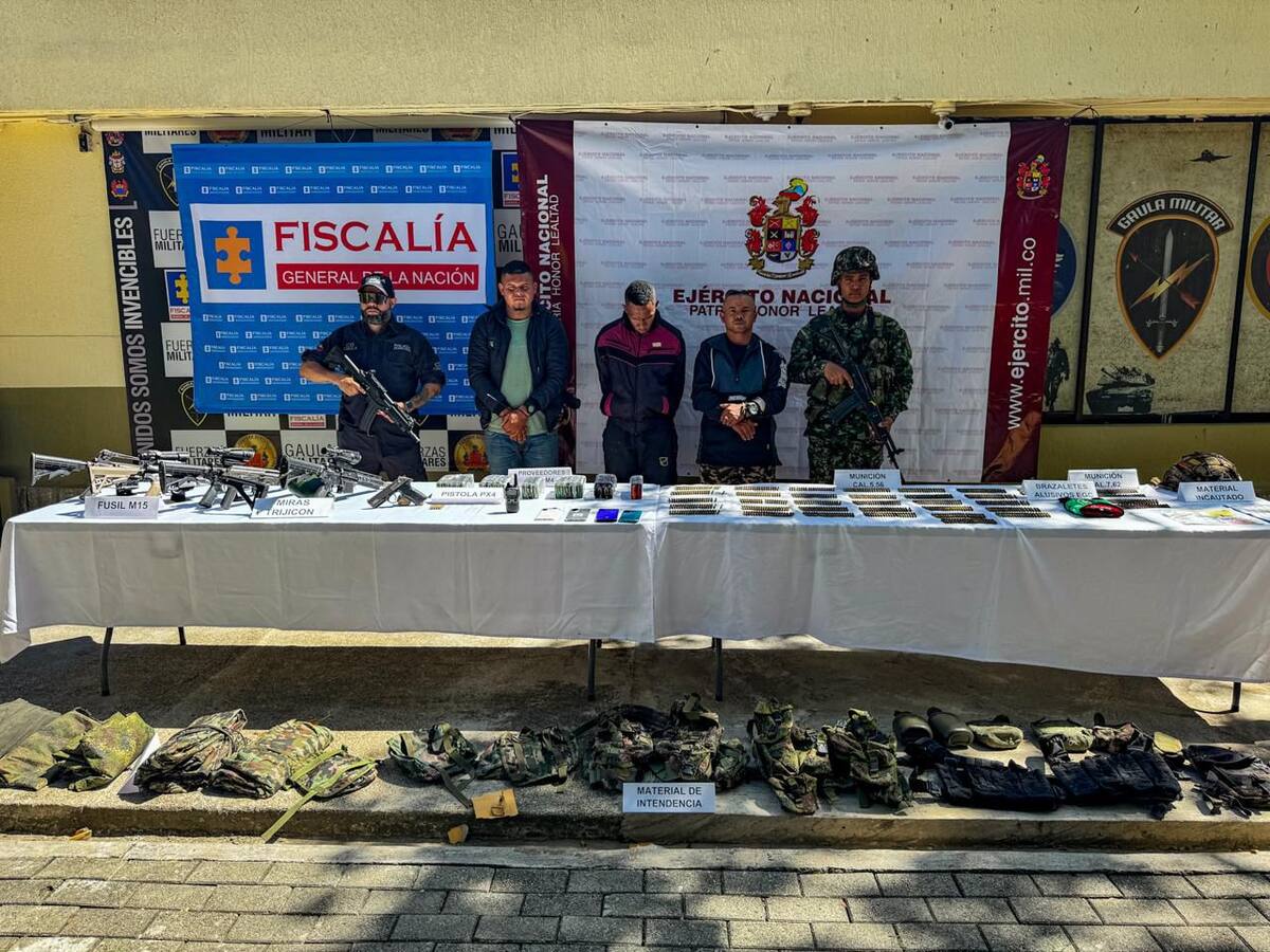 Combates entre Ejército y Clan del Golfo en Támesis: un abatido y tres capturados