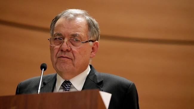 Alejandro Ordóñez oficializó este martes su renuncia al cargo de procurador general de la Nación. Foto: Colprensa - Luisa González