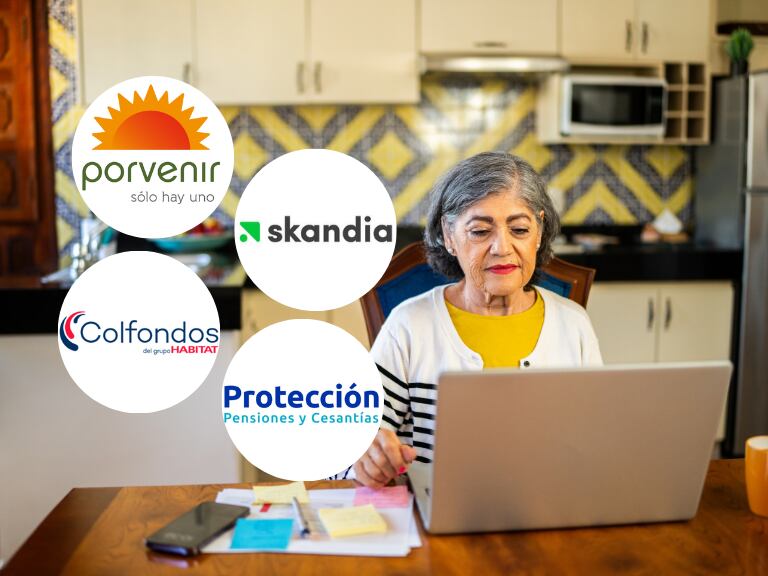 Rentabilidad en fondos de pensiones: ¿hay diferencias de % entre Porvenir, Skandia, Colfondos y Protección?