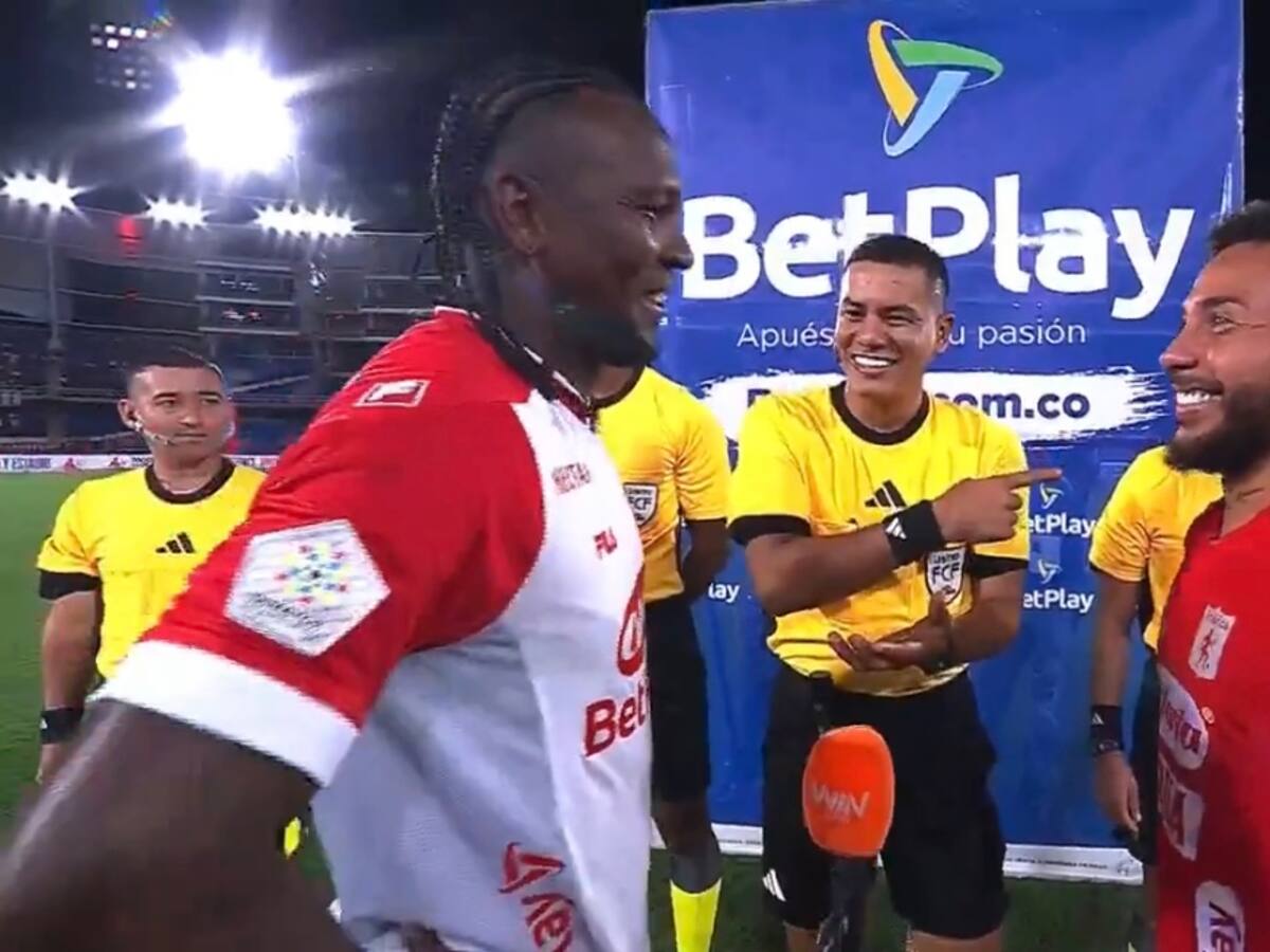 El divertido momento entre Rodallega y Duván Vergara: “Verde, imagínate donde diga azul”