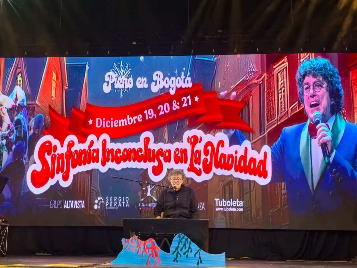 Piero regresa a Bogotá con “La Sinfonía Inconclusa en la Navidad”