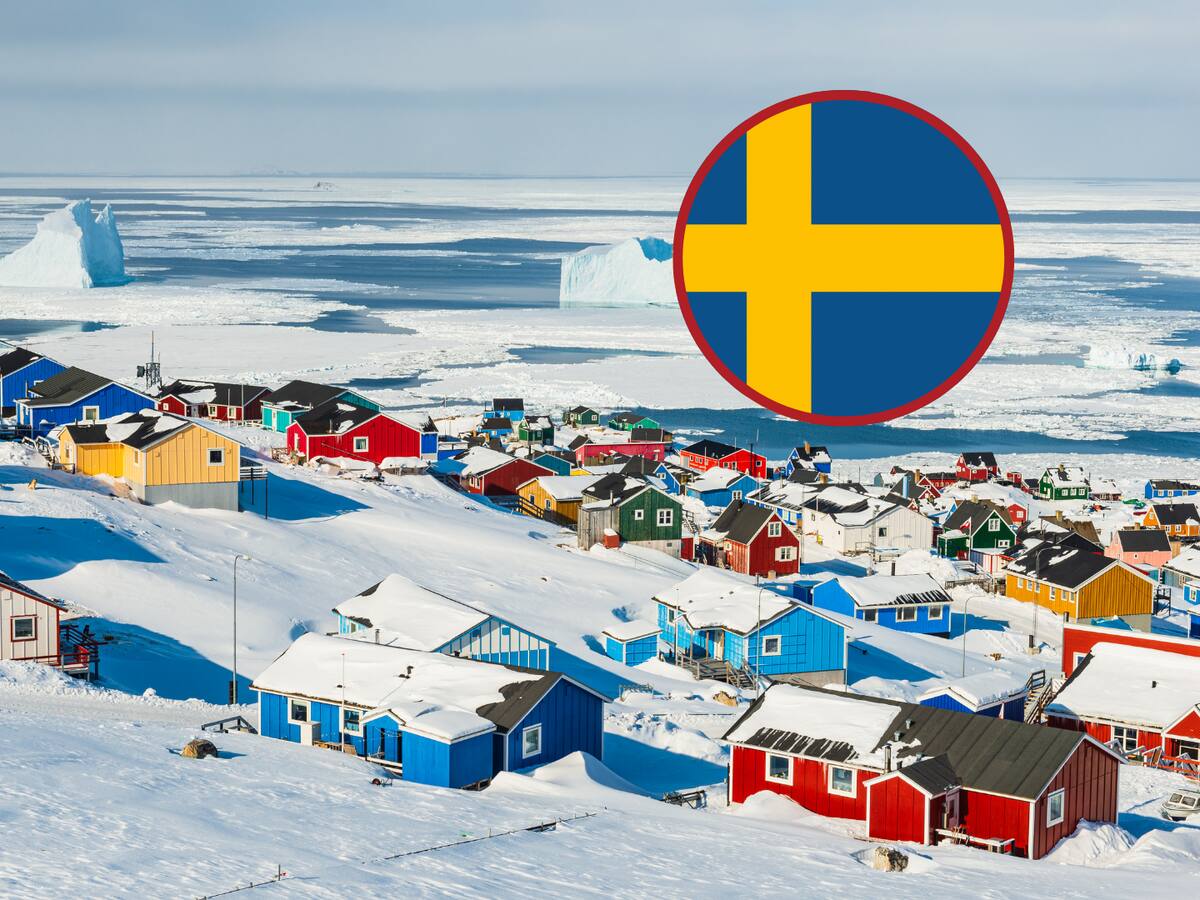 Suecia anunció envío de oficiales militares a Groenlandia para preparar maniobras aliadas