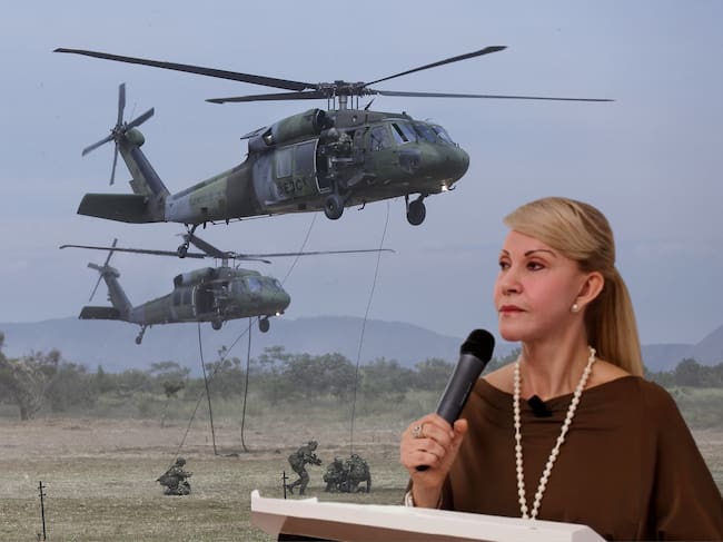 Imagen de referencia. Ejército Nacional: Colprensa / Gobernadora del Valle, Dilian Francisca Toro: Gobernación.