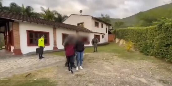 Carlos Alberto Molina Vega y Jhon Eduar Restrepo, fueron los capturados.