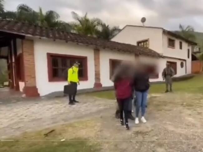 Carlos Alberto Molina Vega y Jhon Eduar Restrepo, fueron los capturados.