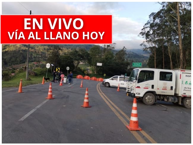 Vía al Llano HOY 🔴 Continúa cerrada por deslizamientos, ¿hasta cuando? Lo último de la ANI // FOTO DE Coviandina