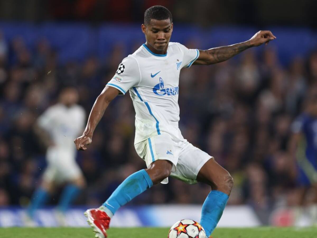 Zenit de Wilmar Barrios goleó al Malmo y sumó primera victoria en Champions