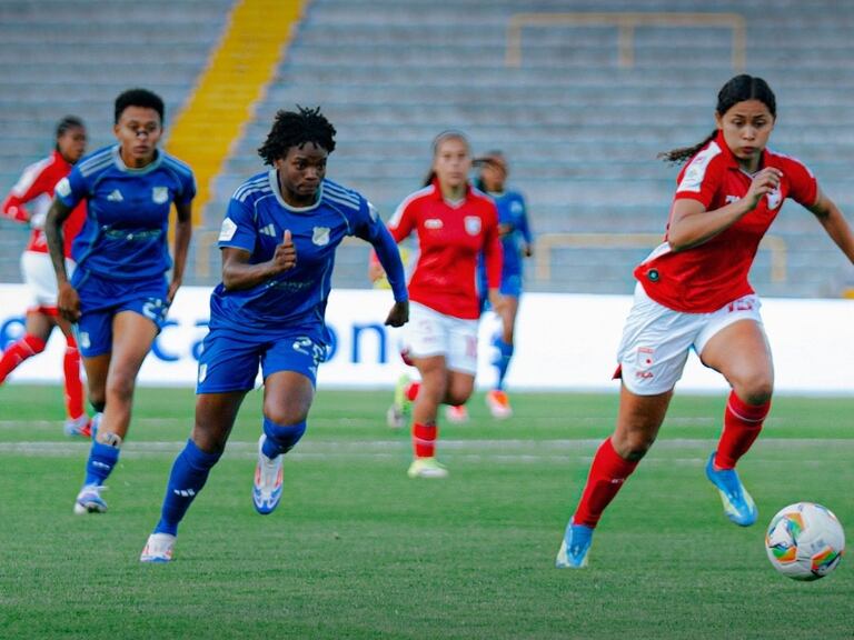 Millonarios vs. Santa Fe por Liga Femenina -  Crédito: Millonarios FC Femenino