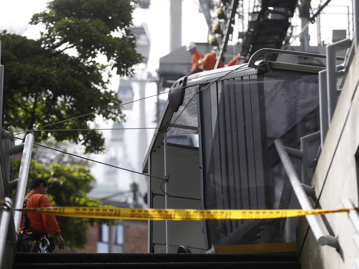 El Metro anunció auxilios para las víctimas del accidente de la Línea K del Metrocable