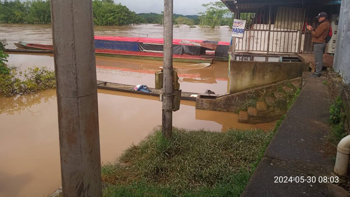 Departamento del Caquetá 36 horas bajo torrenciales lluvias