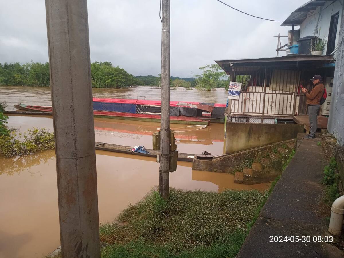 Departamento del Caquetá 36 horas bajo torrenciales lluvias