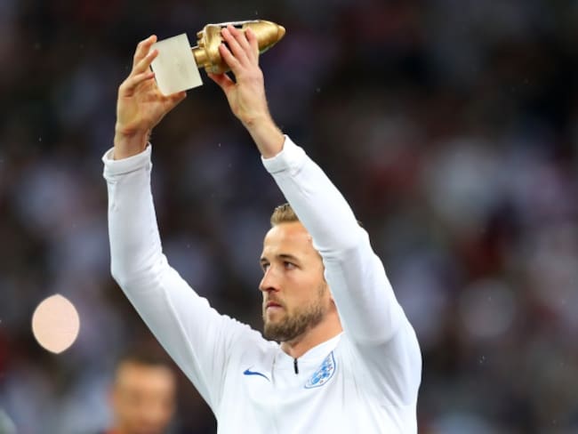 Harry Kane, el goleador del Mundial de Rusia recibió la Bota de Oro
