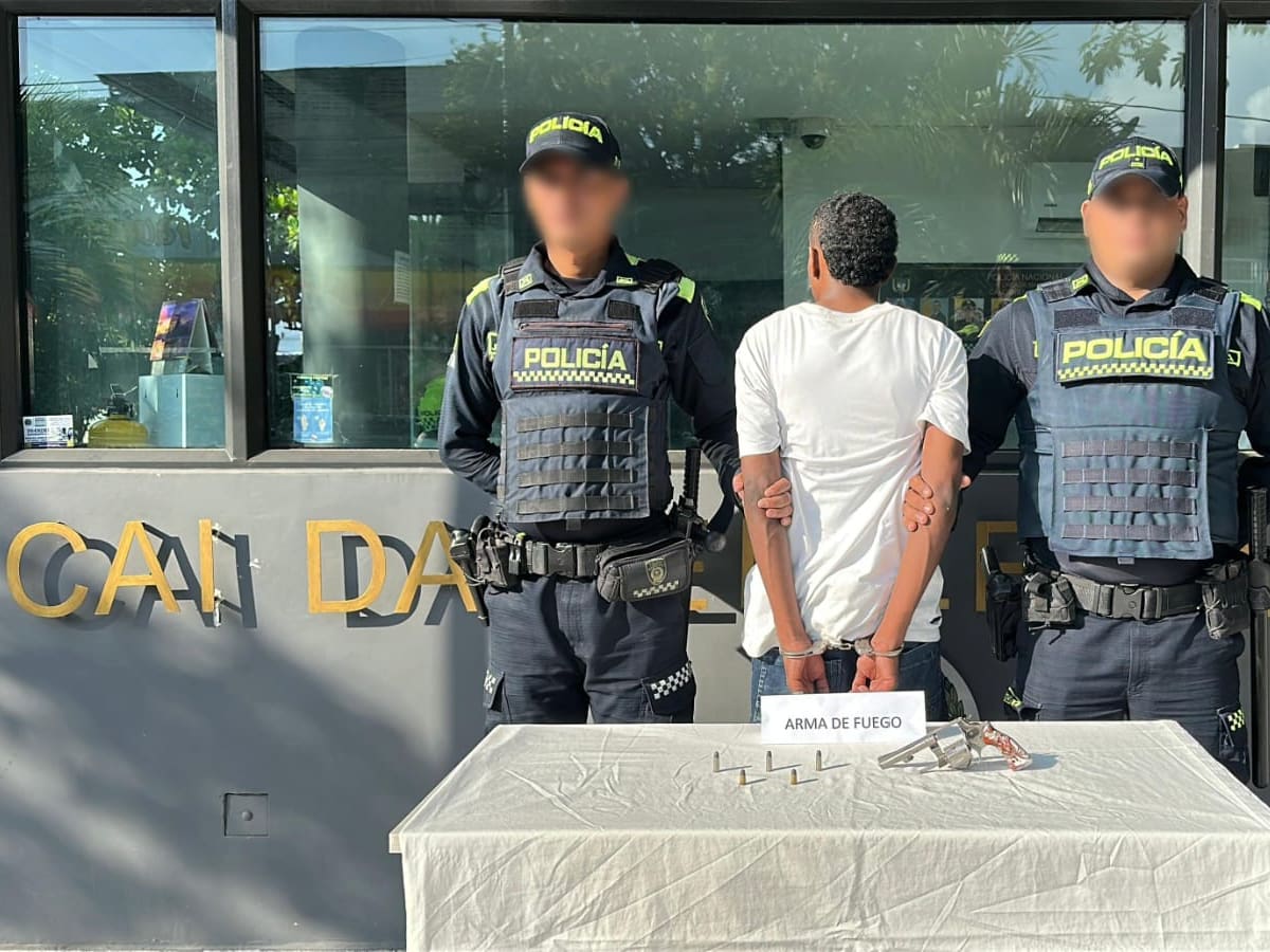 Capturaron a ‘El Jhon’, presunto delincuente dedicado al hurto con armas de fuego en Cartagena