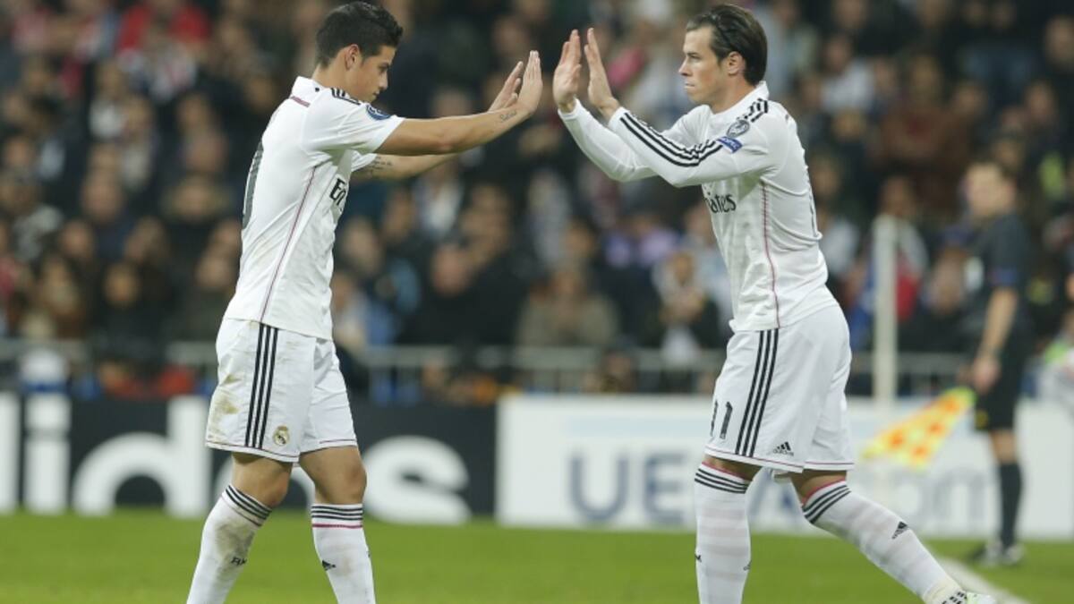Recaída muscular de Bale abre puerta para la continuidad de James como titular