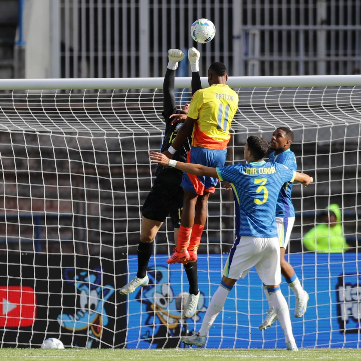 Colombia pierde su invicto en el Sudamericano Sub-20: amarga derrota contra Brasil