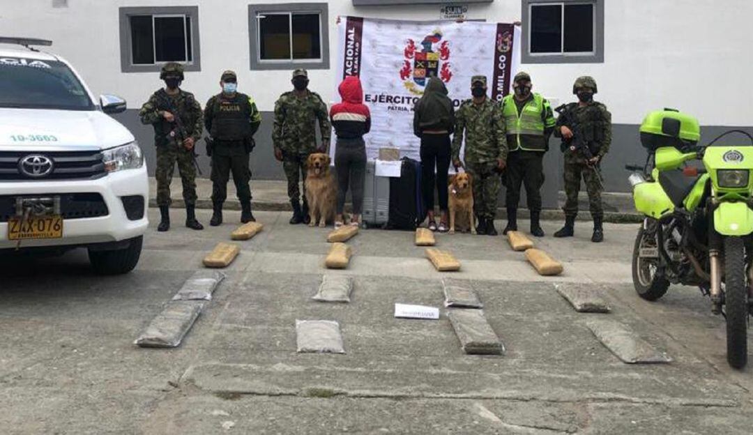 Las personas fueron presentadas ante la Fiscalía. 