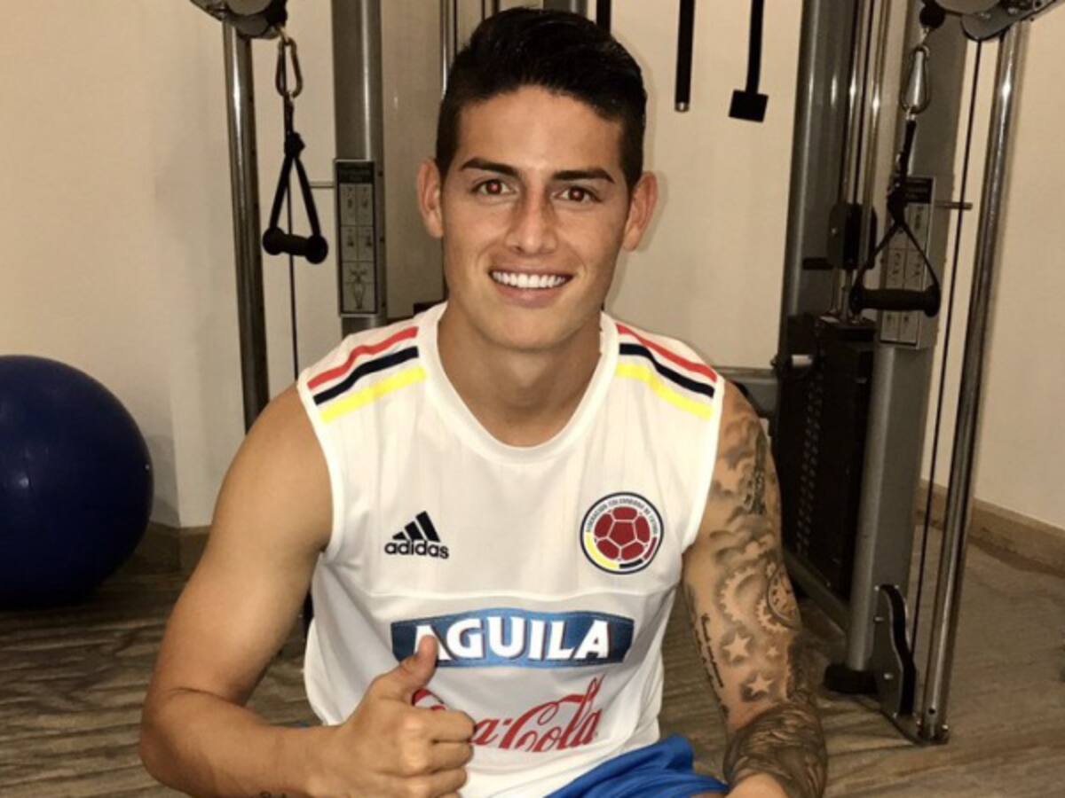 Me siento bien: James Rodríguez