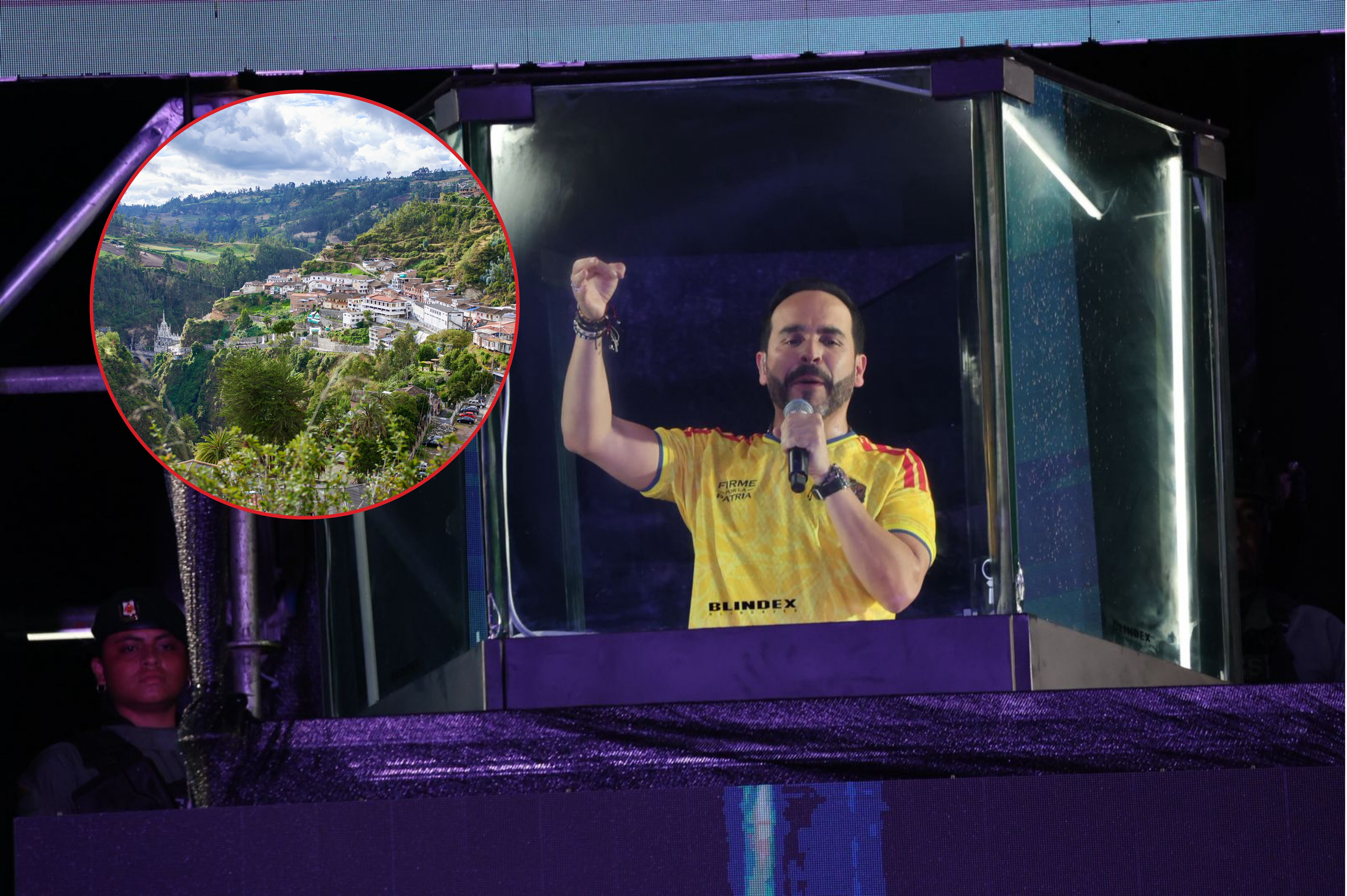 Imagen de referencia. Abelardo de la Espriella en su discurso post victoria electoral: Caracol Radio / Departamento del Nariño: Getty Images.