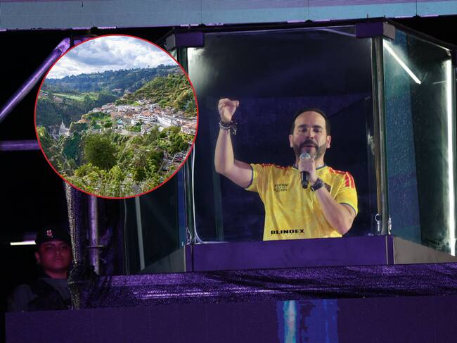 Imagen de referencia. Abelardo de la Espriella en su discurso post victoria electoral: Caracol Radio / Departamento del Nariño: Getty Images.
