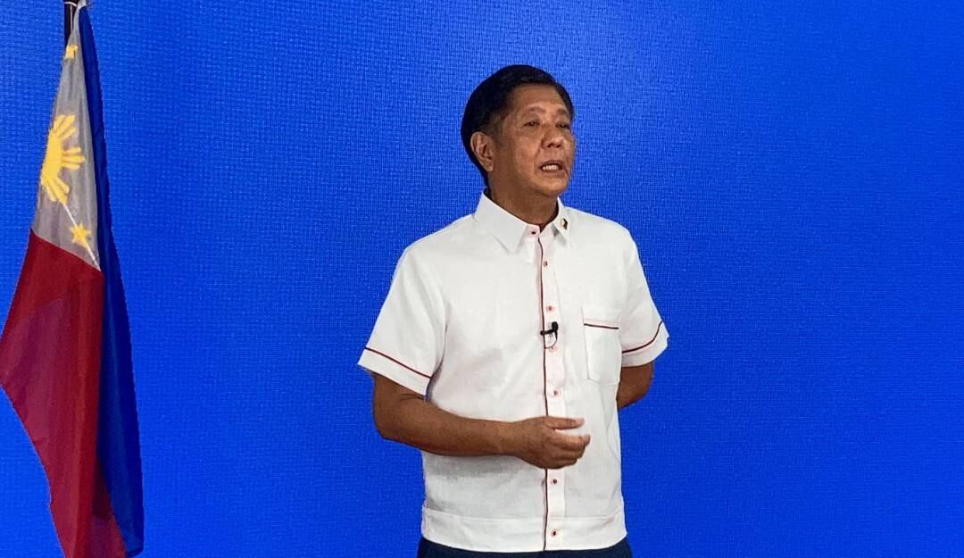 El nuevo presidente de Filipinas, Ferdinand Marcos Jr, hijo del difunto dictador Ferdinand Marcos.                          Foto: Getty 