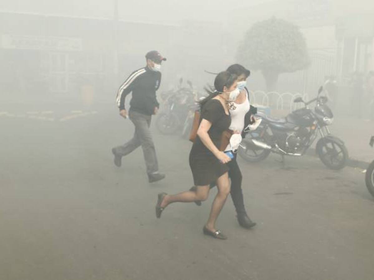 Medellín, Bogotá, Cali y Cartagena, en alerta por la calidad del aire