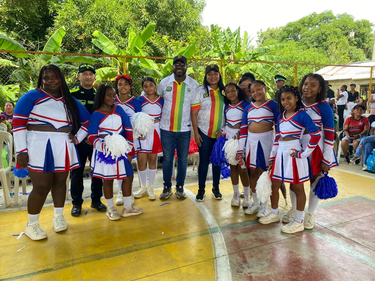 Niños y niñas de María La Baja participaron en Primer Torneo por La Paz