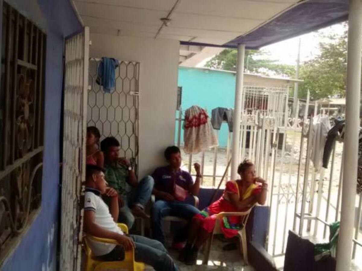 Crisis humanitaria afrontan miembros de la etnia Yukpa en Barranquilla