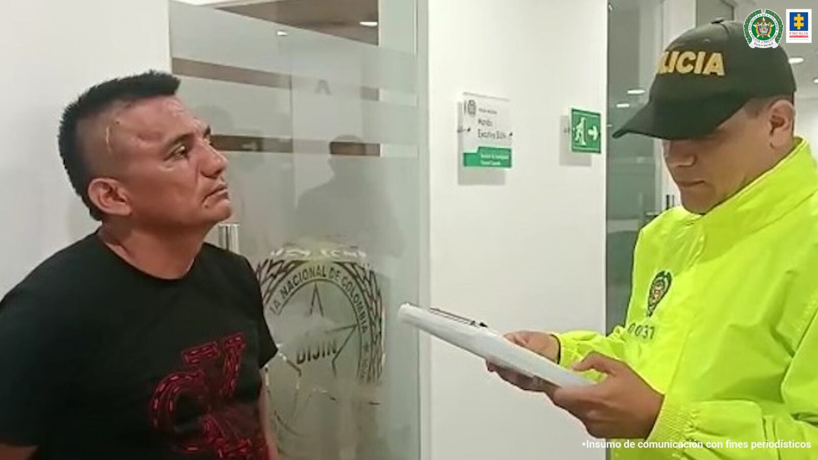 La Fiscalía lo imputó los delitos de homicidio y porte ilegal de armas, agravados.