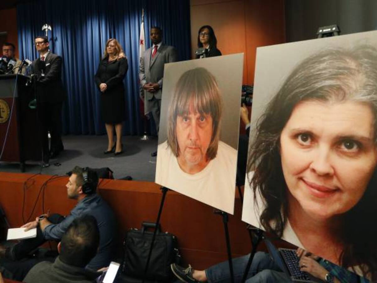Por tortura y abuso fue acusada pareja de California que tenía encerrados a sus hijos