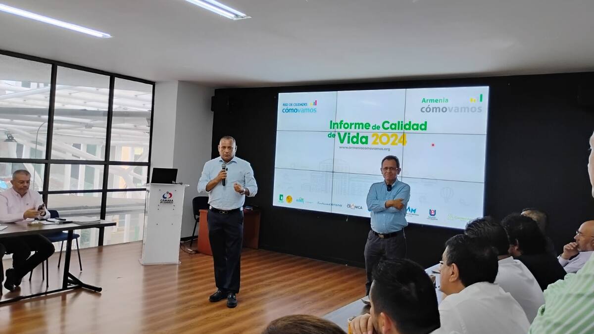 Uriel Orjuela, director de Armenia Cómo Vamos