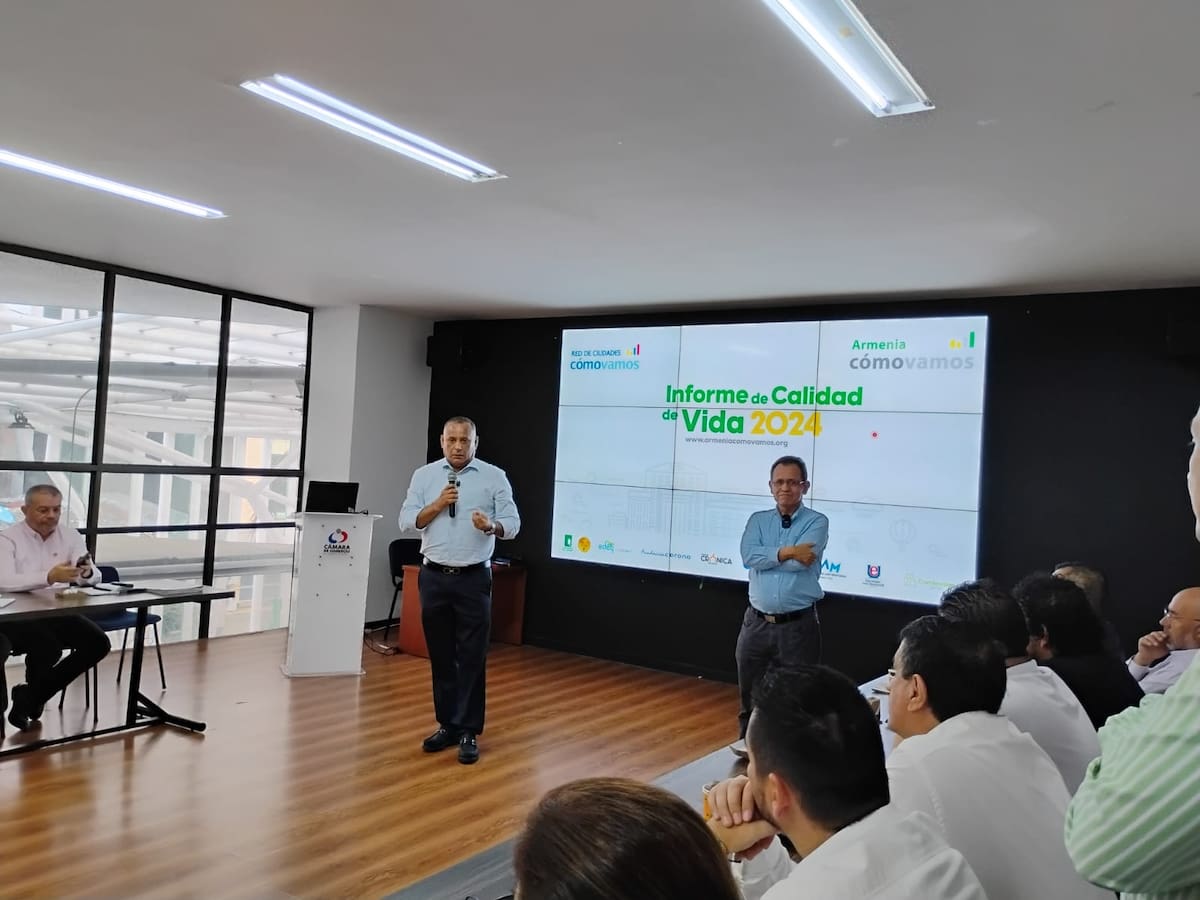 Armenia tiene buena calidad de vida, pero faltan temas por mejorar: Armenia Cómo Vamos