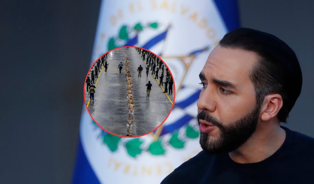El presidente de El Salvador, Nayib Bukele es reconocido por el congresistas republicanos por su labor con Cecot. ( Foto: EFE / Getty / Caracol Radio )