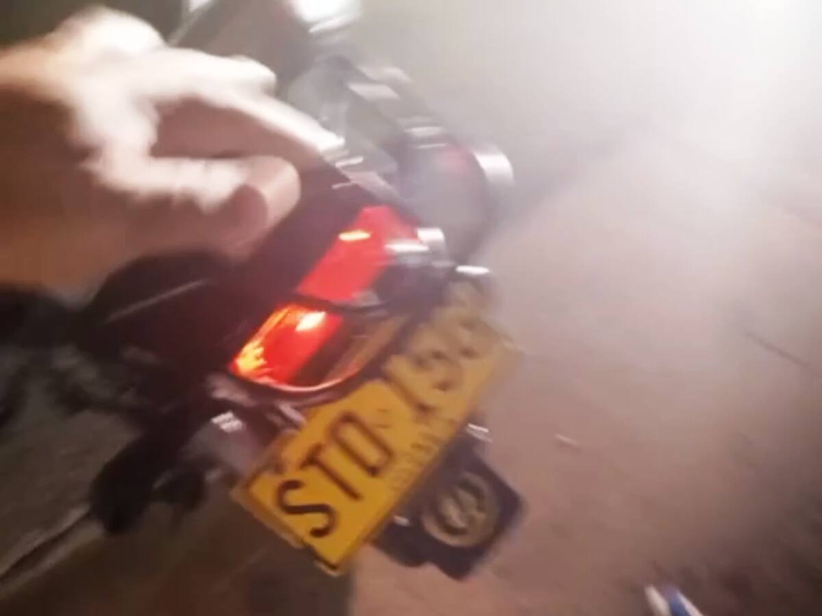 Un motociclista murió en el sector de le Bocana en Cartagena