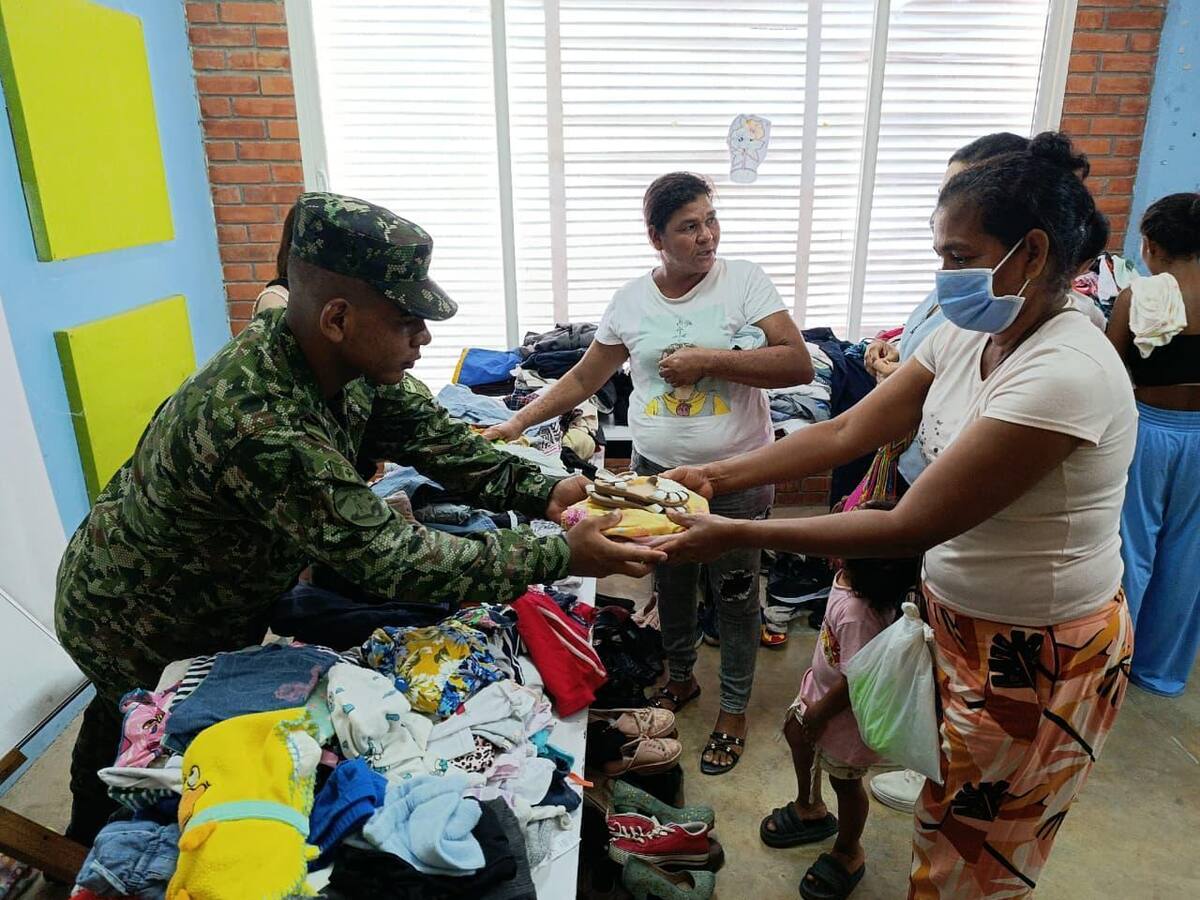 Ejército lideró jornada de apoyo al desarrollo en Cicuco, Bolívar: 1.450 personas beneficiadas