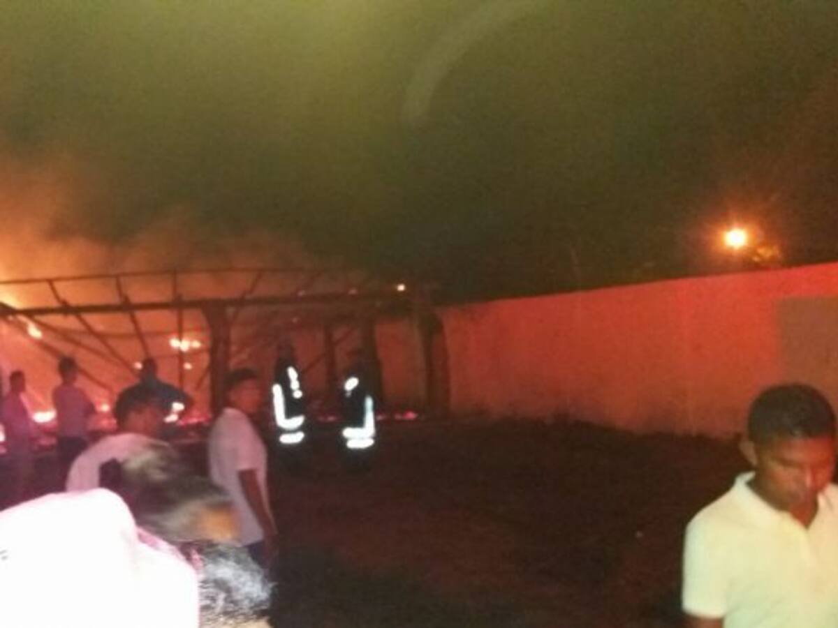 Incendio en la casa de la alcaldesa del Municipio de Ponedera, Atlántico