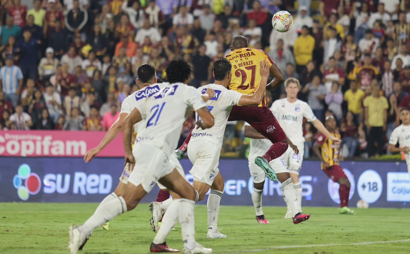 Deportes Tolima vs. Millonarios por la Liga Colombiana / Foto: Deportes Tolima