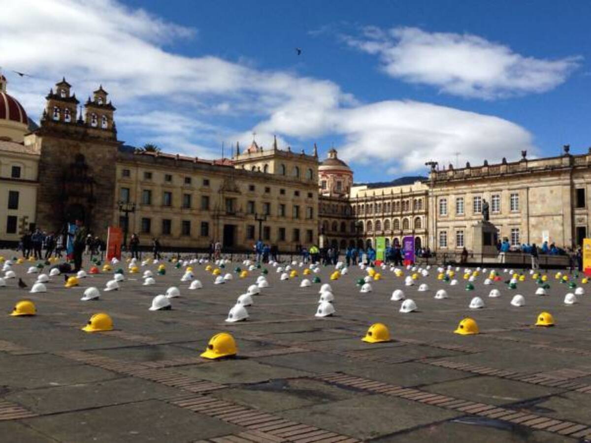 La Minería Bien Hecha se toma la Plaza de Bolívar de Bogotá