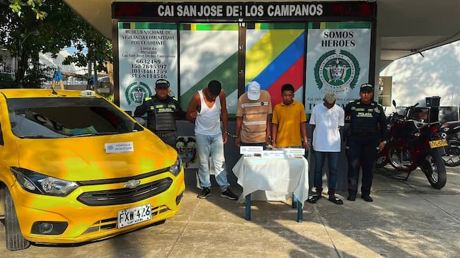 “Los Chespirito”. // Policía Metropolitana de Cartagena