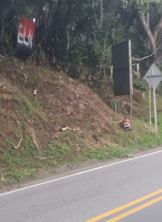 Autoridades descartan artefacto explosivo del ELN entre Bucaramanga y San Gil.