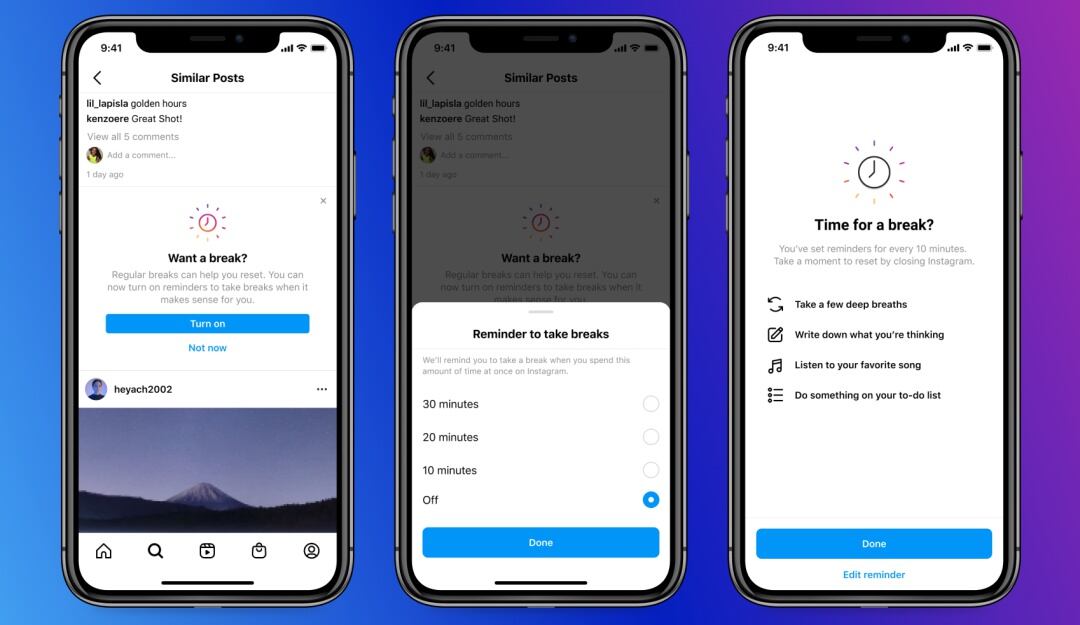 Medidas seguridad Instagram