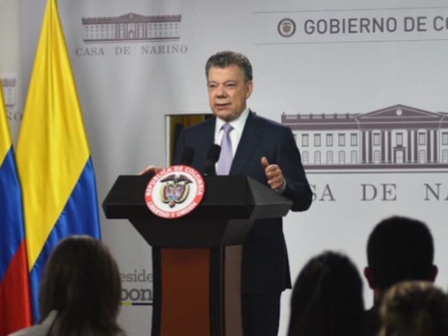 Santos lamenta que Colombia tenga una enfermedad mental que solamente le permite ver las malas noticias