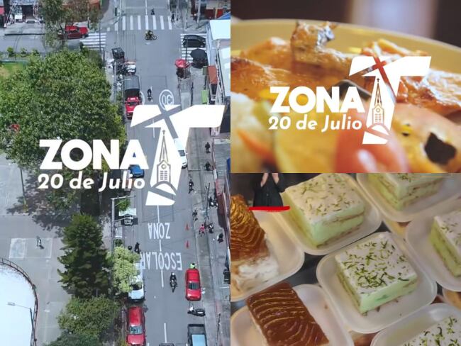 Zona T 20 de Julio, imágenes tomadas de cuenta oficial de TikTok de 'Alcaldía Local San Cristóbal'.